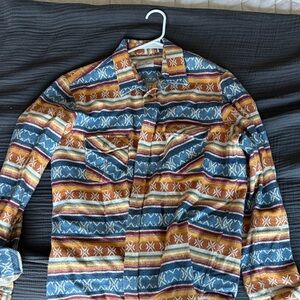 Marine Layer Multicolor Striped Shirt